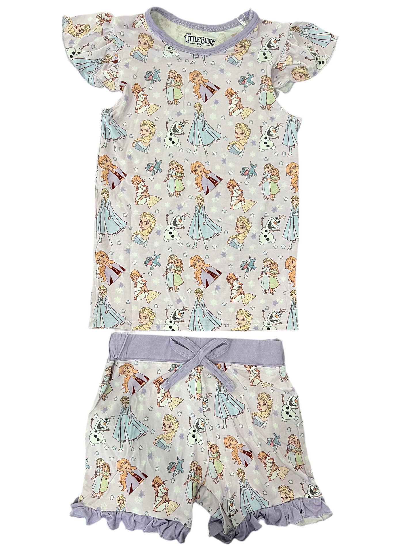 Ice Sister’s 2 piece bamboo ruffle set