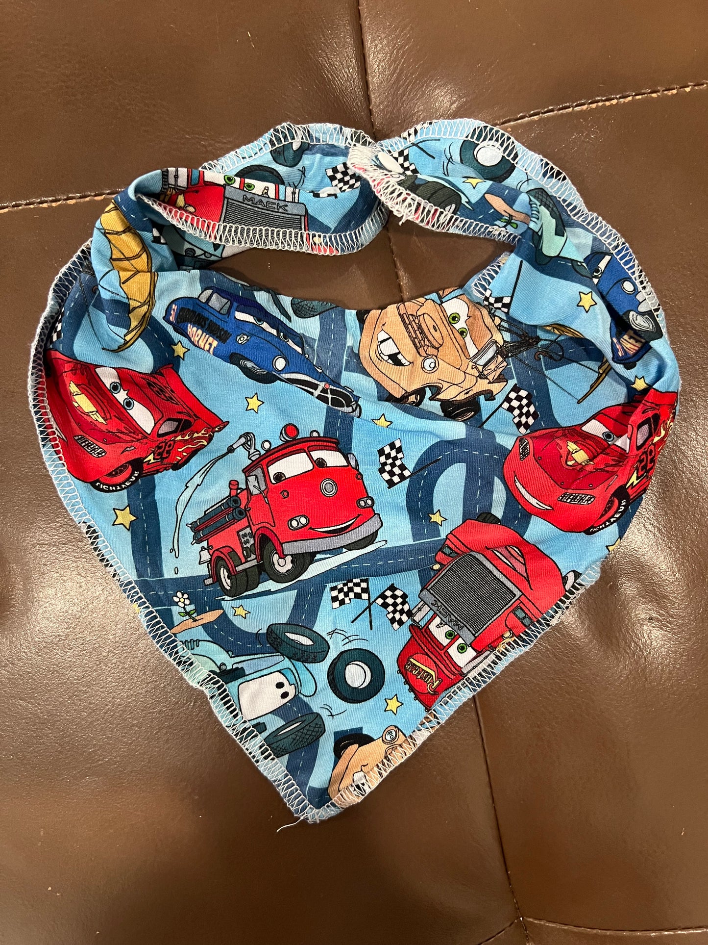 Fast Cars and Freedom Bamboo Drool Bib