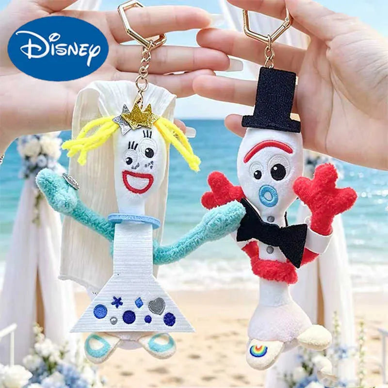 Plush Disney Character Keychain Forkie