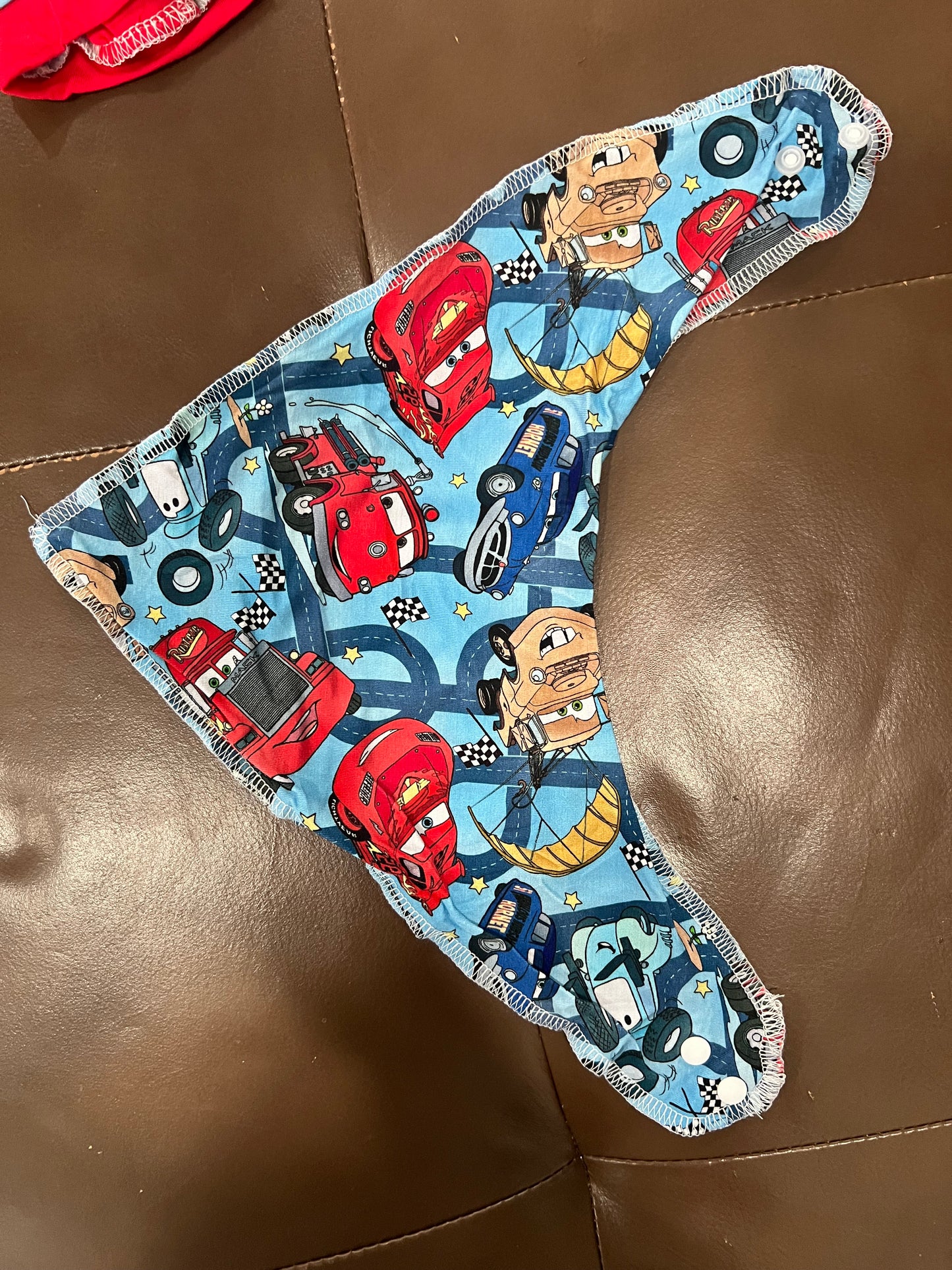 Fast Cars and Freedom Bamboo Drool Bib