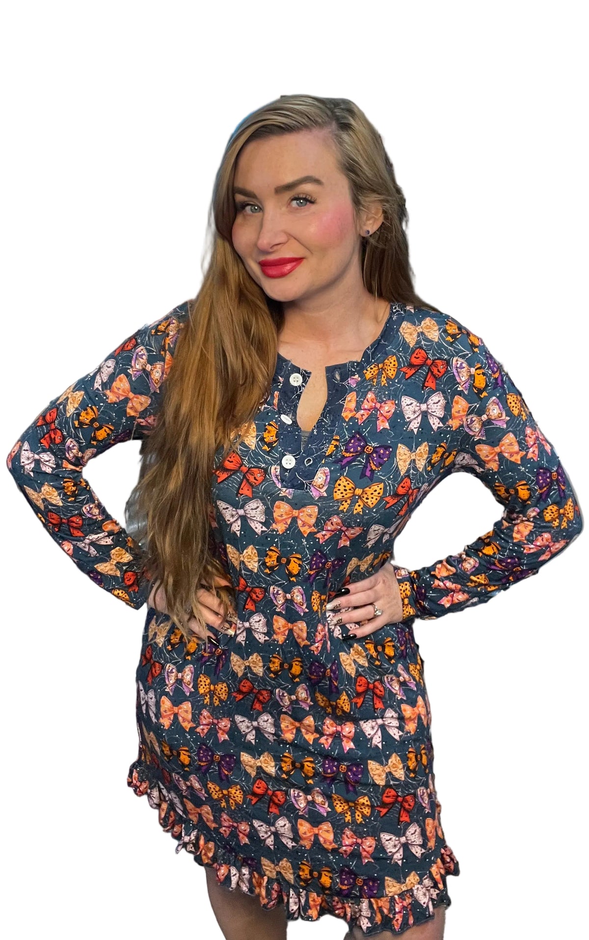 Hallo-bows Bamboo Women’s long sleeve Dress