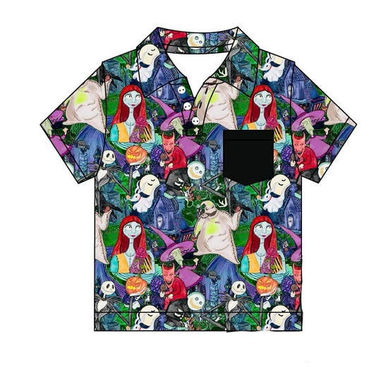 Halloween NBC Bamboo collared pocket shirt