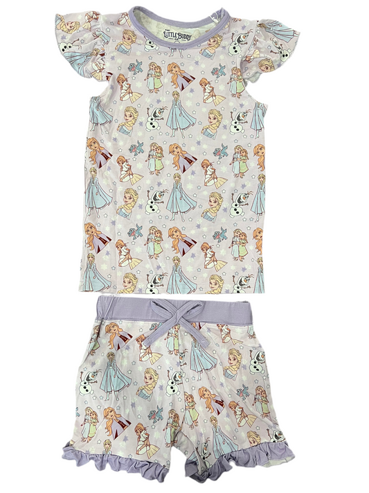 Ice Sister’s 2 piece bamboo ruffle set