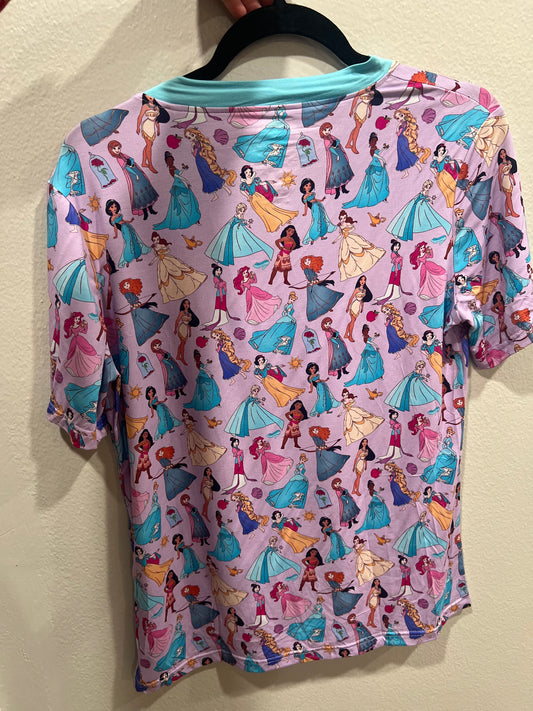 Royal Dreams Women’s Bamboo V Neck shirt