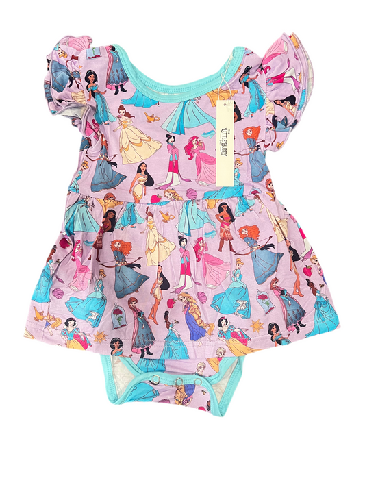 Royal Dreams Princess Body Suit Bamboo Twirl Dress