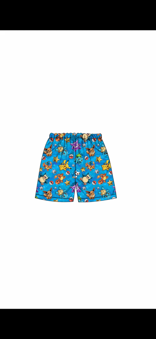 Pokémon Adult Shorts (more women’s fit, shorter style)