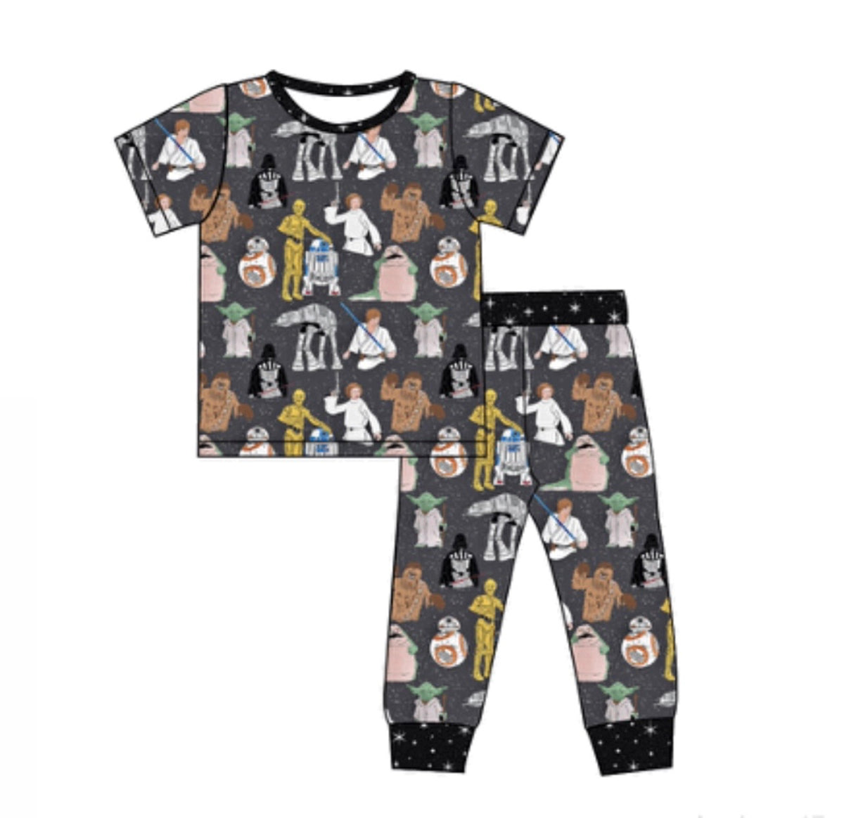 Star Wars bamboo pajamas shirt and pants