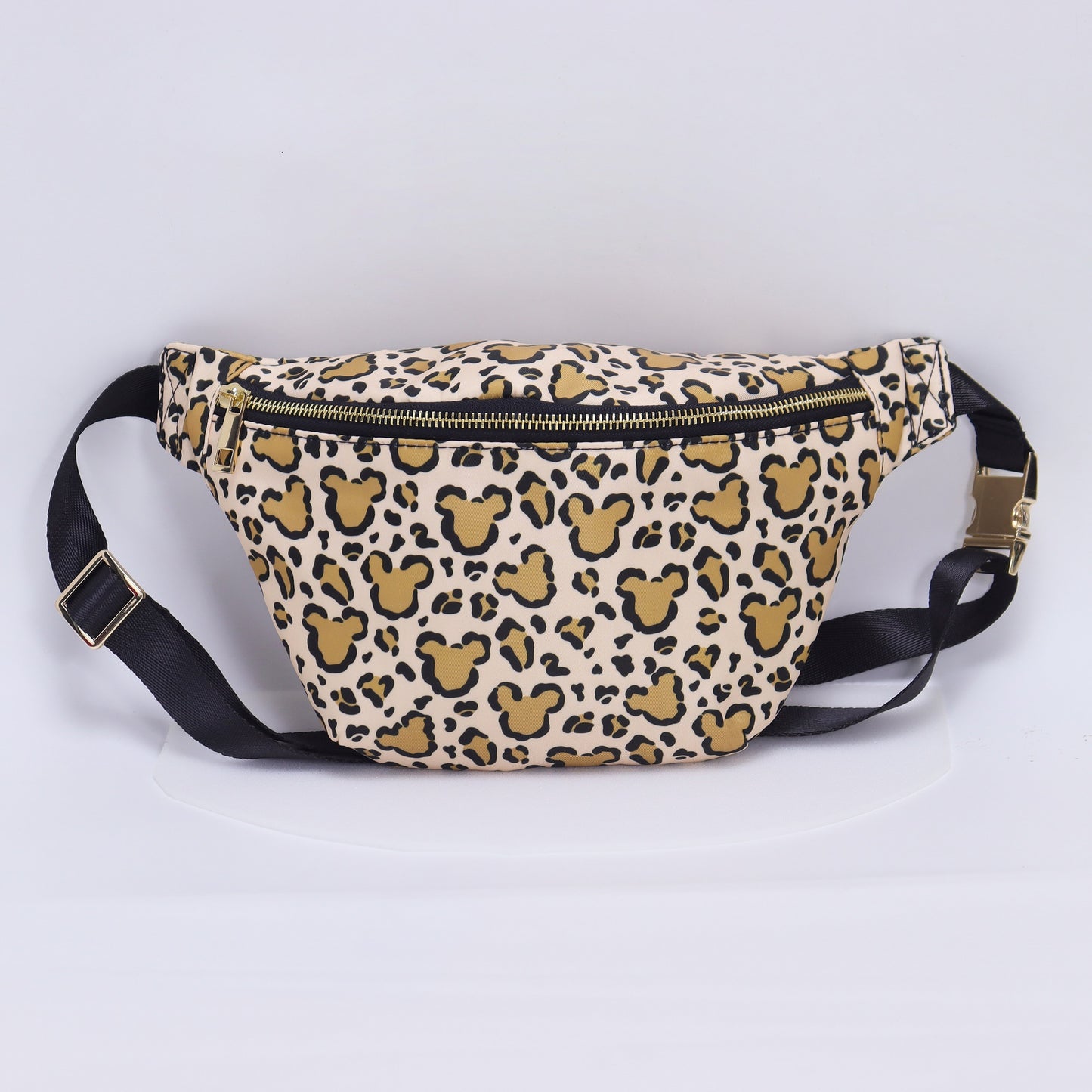 Cheetah Nylon Belt Bag
