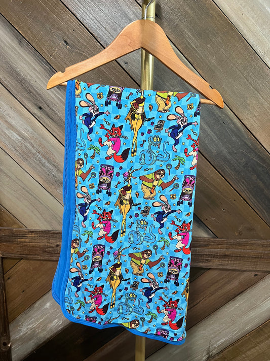 Zootopia Bamboo Blanket