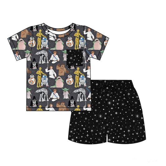 Star Wars Bamboo Pocket T and shorts set