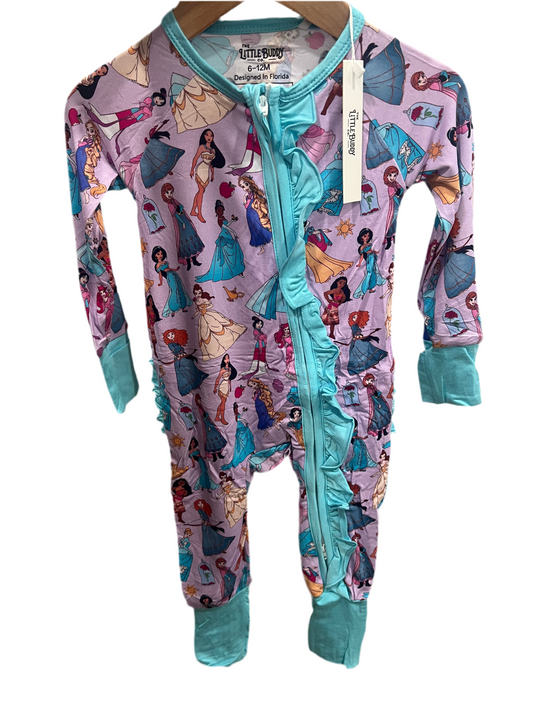 Royal Dreams Princess Bamboo Ruffle Zippy