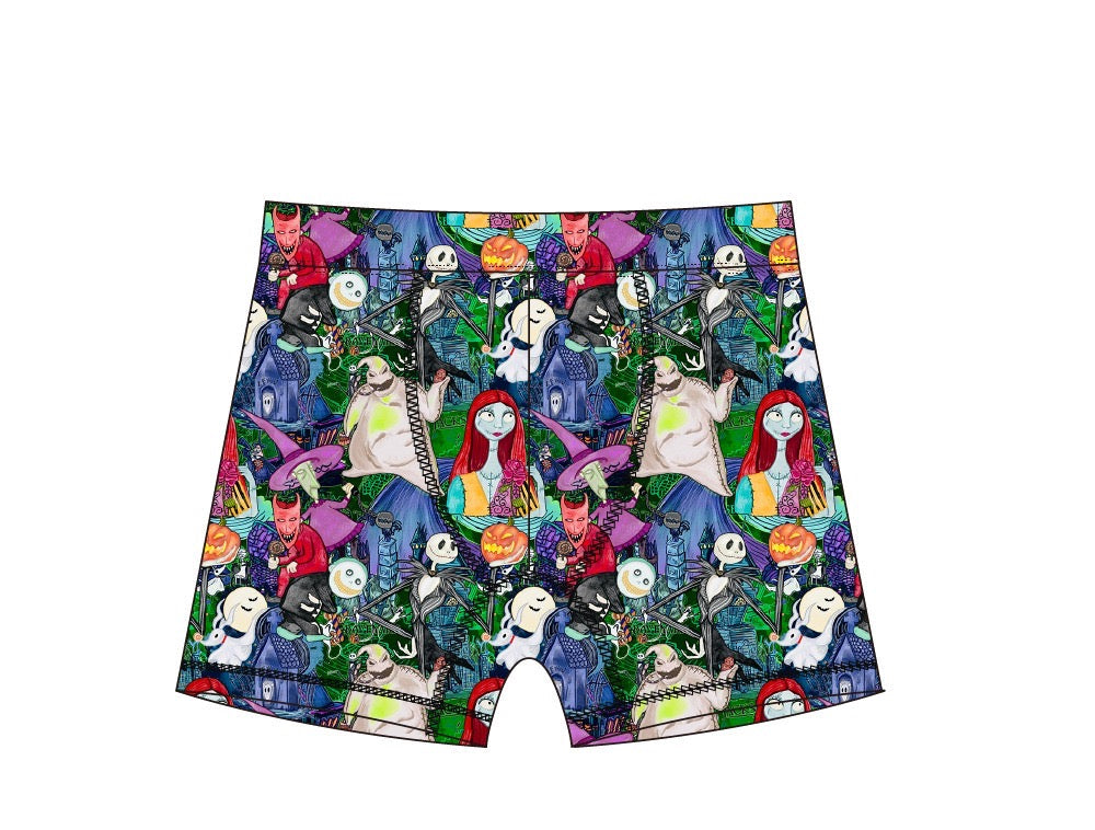Halloween NBC Boys Bamboo Boxers