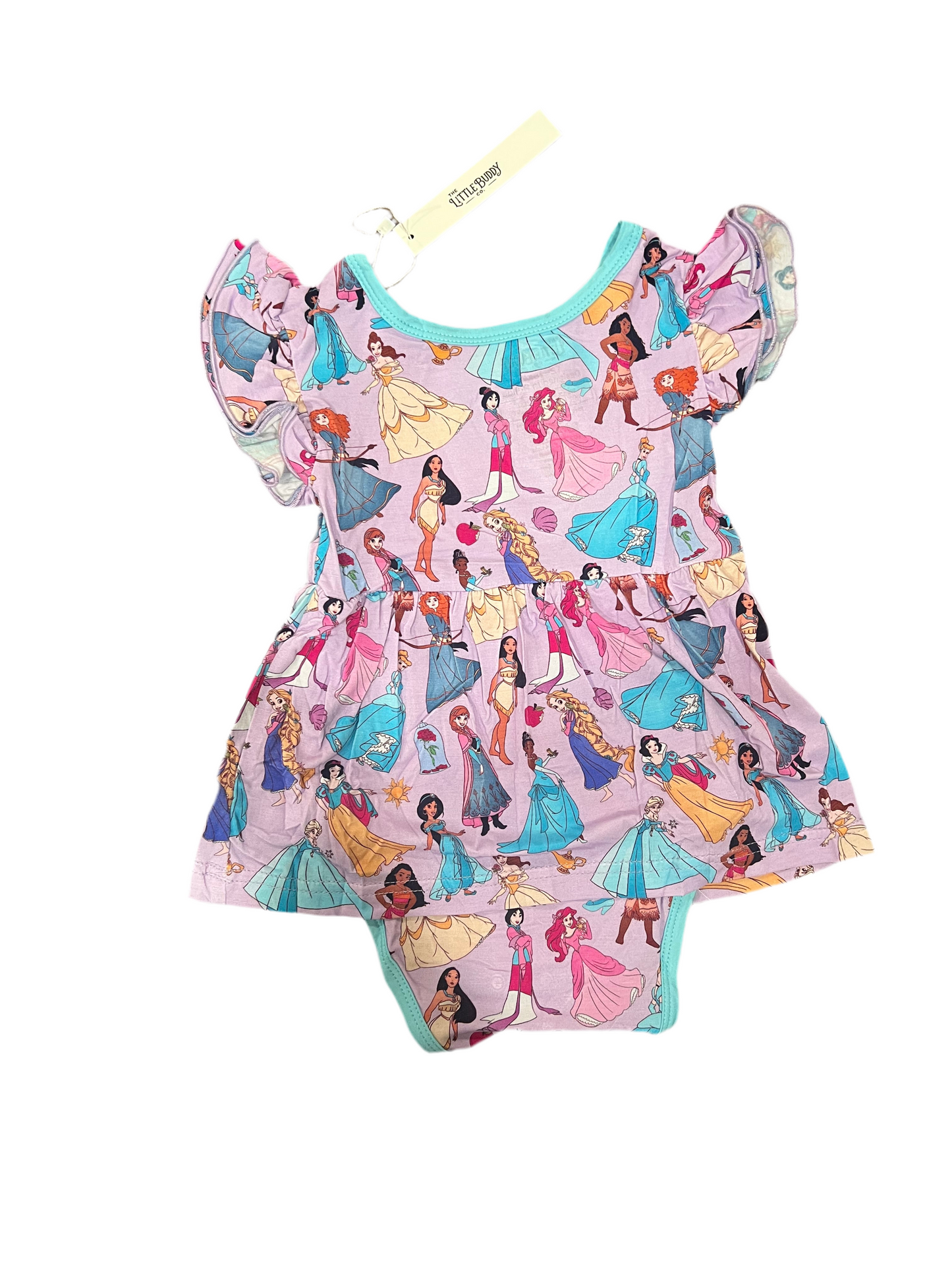 Royal Dreams Princess Body Suit Bamboo Twirl Dress