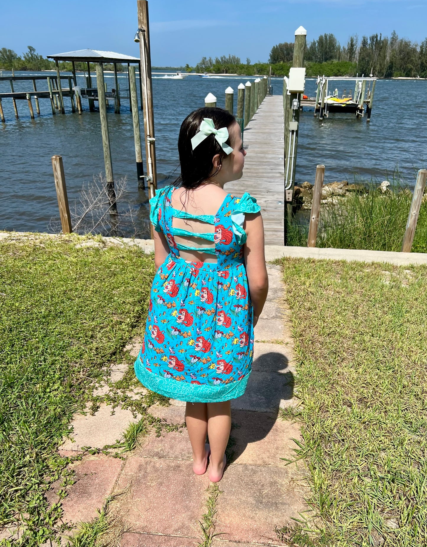 Part of your world bamboo twirl dress