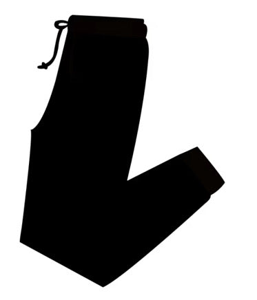 Adult Bamboo Joggers Solid Black