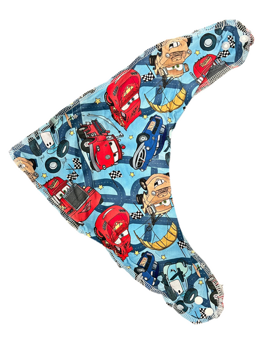 Fast Cars and Freedom Bamboo Drool Bib